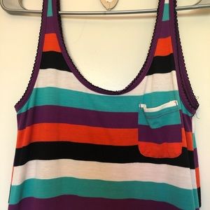 Volcom high low tank dress